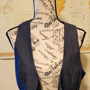 2 Piece Denim Skirt Set